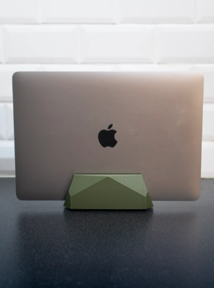Vertical laptop stand