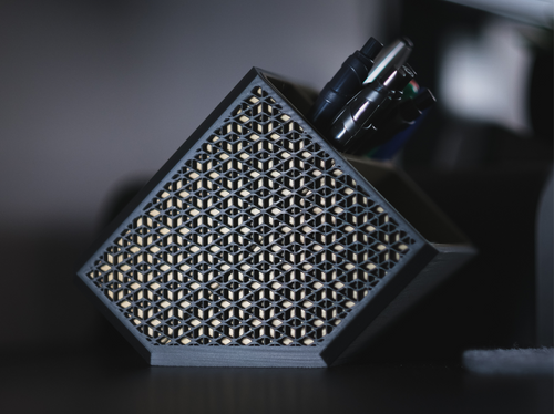 Kumiko Design Desk Organizer