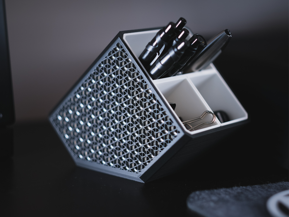 Kumiko Design Desk Organizer